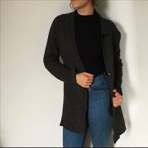 Long wool sweater- Small